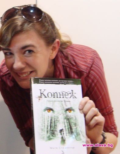 Световноизвестна авторка на гости у нас