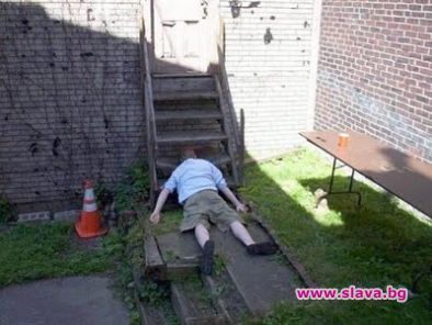 Гумени тротоари пазят пияниците