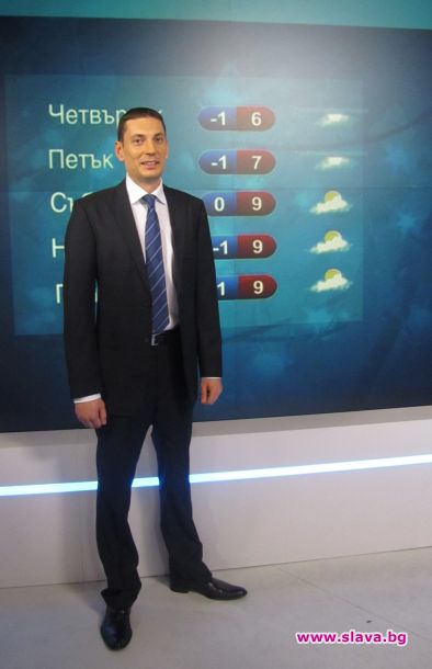 Иво Андреев ще води прогнозата за времето 