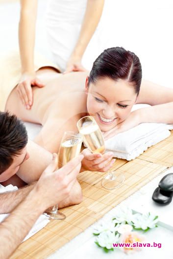 Вталете се с шампанско за Коледа