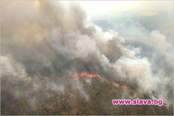 Огънят на Витоша се укроти