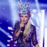 Андреа като арабска принцеса на концерта на TV  “Планета“