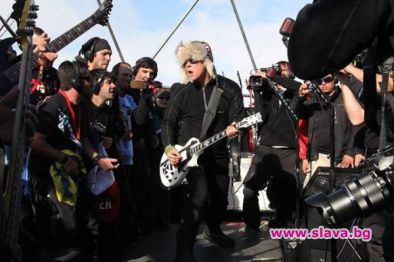 Metallica с уникално шоу на Антарктида