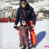 Шведската принцеса отиде на ски в Алпите
