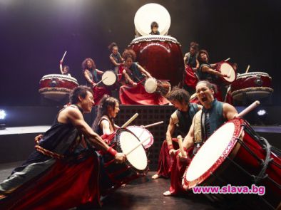 Дишането на Земята в ударите по тайко барабана - това е Ямато!