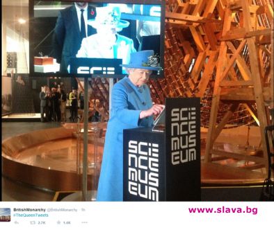 Кралица Елизабет II пусна първия си Tweet в Twitter