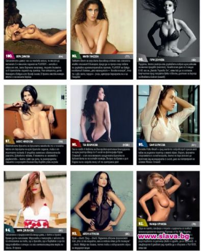 Вижте кои са 100-те най-секси българки!