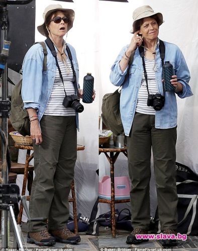 Сигърни Уивър изглежда потресаващо