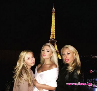 Цвети Янева на почивка по женски в Париж 
