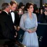 Уилям и Катрин на премиерата на Бонд