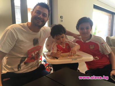 Бареков показа порасналите си синове