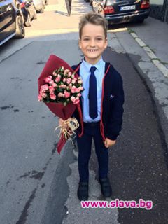 Радан плати 20 бона за първия учебен ден на сина си