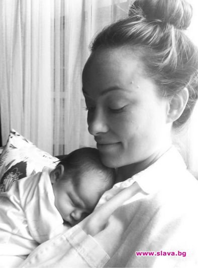 Оливия Уайлд показа дъщеря си