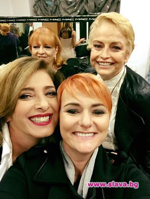 Рут Колева се снима с