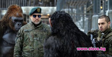 Уди Харелсън бори еволюирали шимпанзета