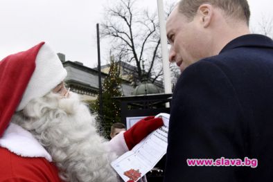 Принц Джордж поръча на Дядо Коледа полицейска кола