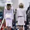 Баба Макрон при Мелания тон в тон