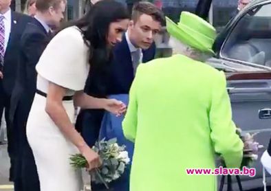 Меган с първи гаф като кралска съпруга
