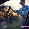 Глобяват Цвети Найденова за танц до кола в движение