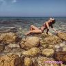  Михаела Маринова на море без гаджето