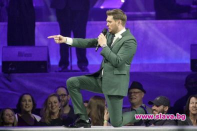 Майкъл Бубле пристига с цялото си семейство у нас