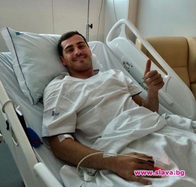 Икер Касияс получи инфаркт на тренировка