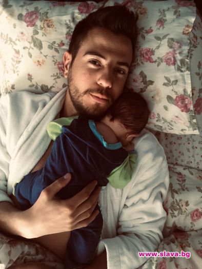 Илиян Любомиров показа снимка на бебето