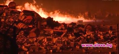 45 хил. бъчви с бърбън изгоряха в САЩ