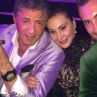 Дарина в прегръдките на Силвестър Сталоун