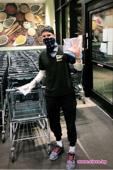 Гришо на пазар по време на пандемия