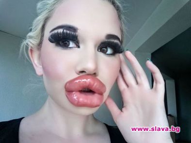 БГ Барби с най-големите устни в света