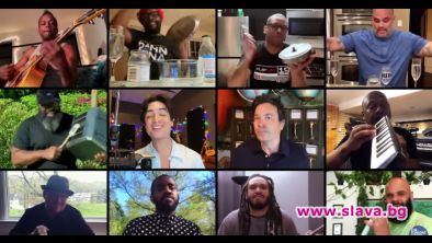 Джими Фалън и групата му свирят Queen с тенджери и тигани