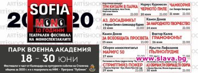 10-то издание на фестивала СОФИЯ МОНО