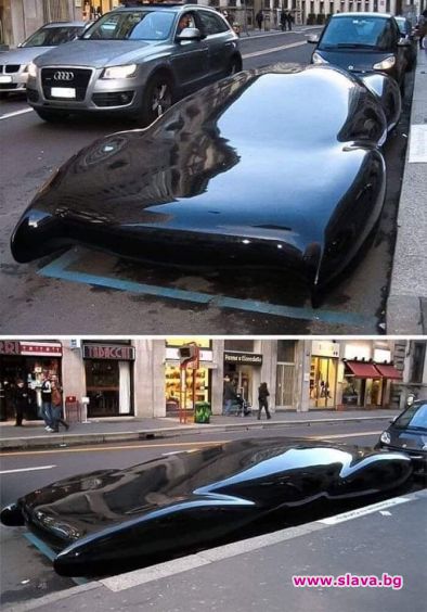  Кола фантом по улиците на Милано