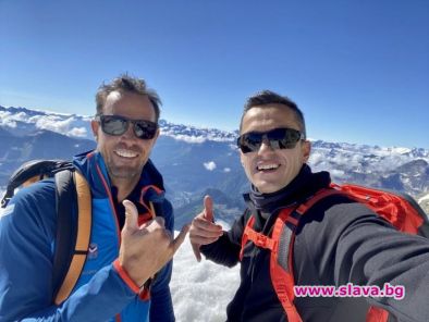 Христо Янев изкачи Монблан с благотворителна цел