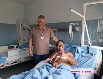 Васил Иванов  в Пирогов след падане от 3 метра