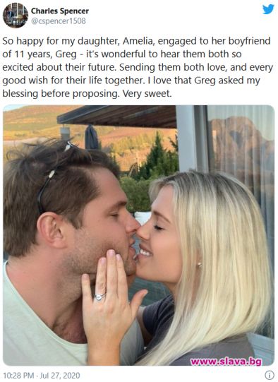 Племенницата на принцеса Даяна се сгоди