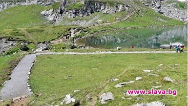 Асфалтираха пътеките в Рила