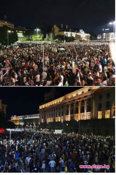 40 000 на протеста в София