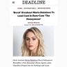Deadline: Бакалова с главна роля в романтичната комедия The Honeymoon