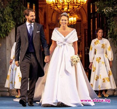 Цялото кралско войнство се събра на сватба в Гърция