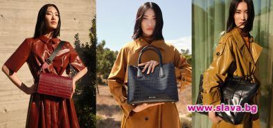 Дамски кожени чанти. Вечна класика