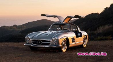 Рядък Mercedes Gullwing от 1955 г. беше продаден на търг за рекордните 6,8 милиона долара