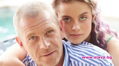 Вергов в бесен скандал с дъщеря си във входа на блока (видео)