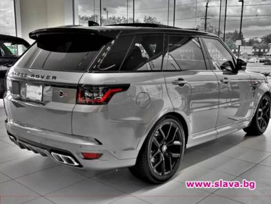 2022 Range Rover SVR с въглеродно влакно и с 600 к. с.
