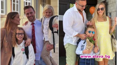Куп родни звезди изпратиха децата си в първи клас