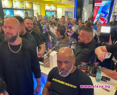 Майк Тайсън в страхотна форма
