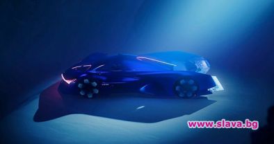 Концептуалният автомобил Alpenglow на Alpine, задвижван с водород