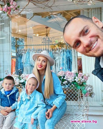 Теди Бургазлиева показа близнаците