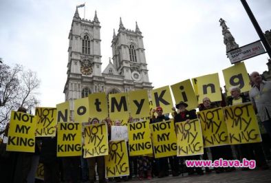 Нови протести срещу крал Чарлз III в Лондон